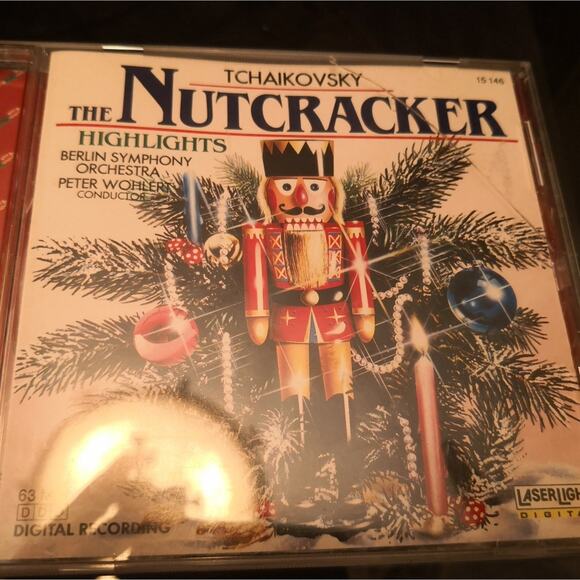 Tchaikovsky The Nutcracker Highlights CD Christmas Holiday Musicals Festive Xmas - Picture 1 of 4